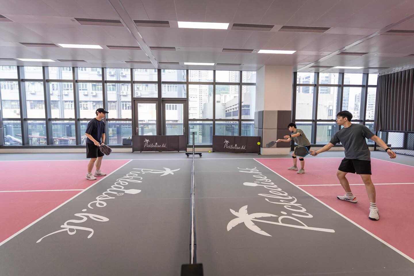 Doubles in full swing on the grey court